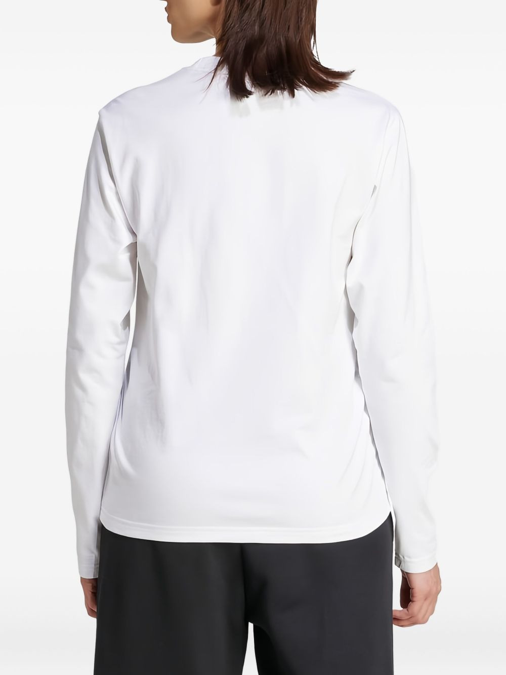 long-sleeve logo T-shirt - 3