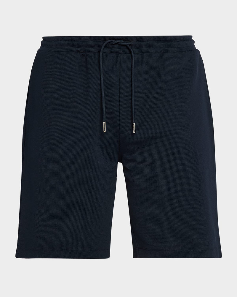 Men's Angus Textured Drawstring Shorts 1
