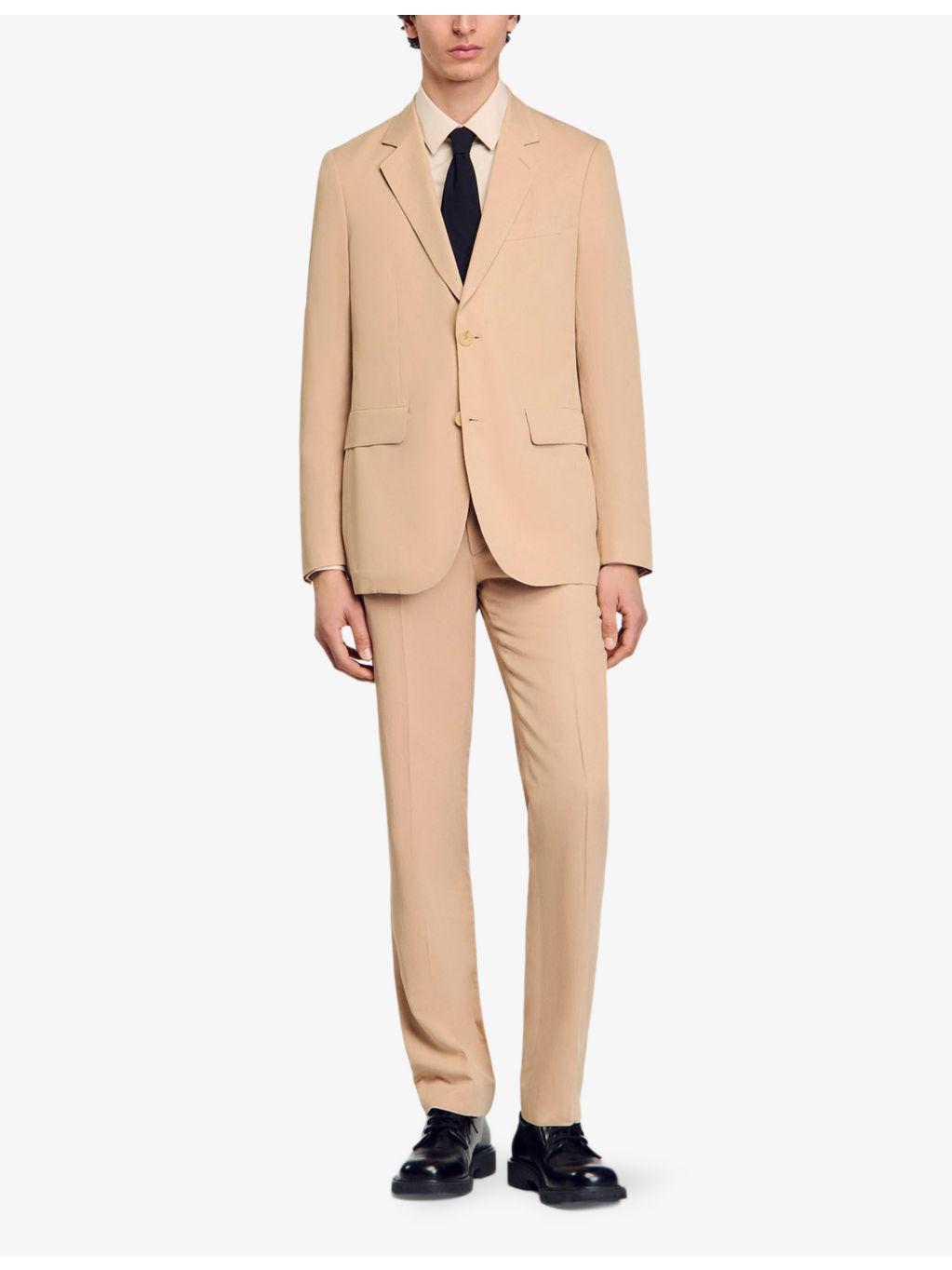 Single-Breasted Lyocell-Blend Blazer - 2