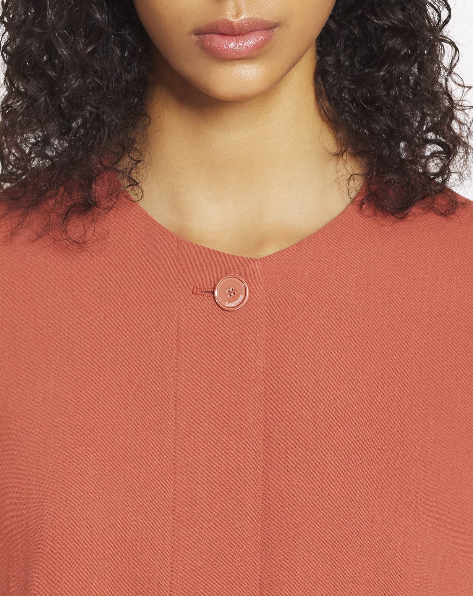 SLEEVELESS JACKET IN WOOL AND VISCOSE - 5