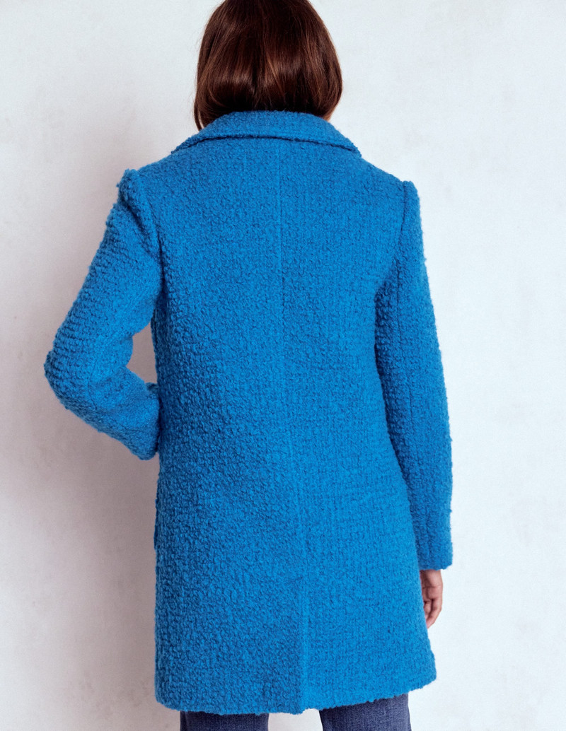 Carlisle Textured Coat-Cobalt Blue 5