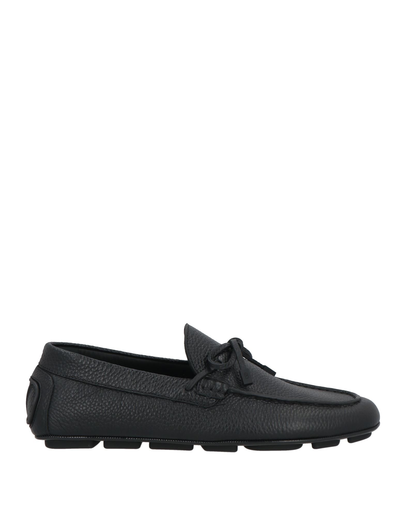 Black Men's Loafers - 1