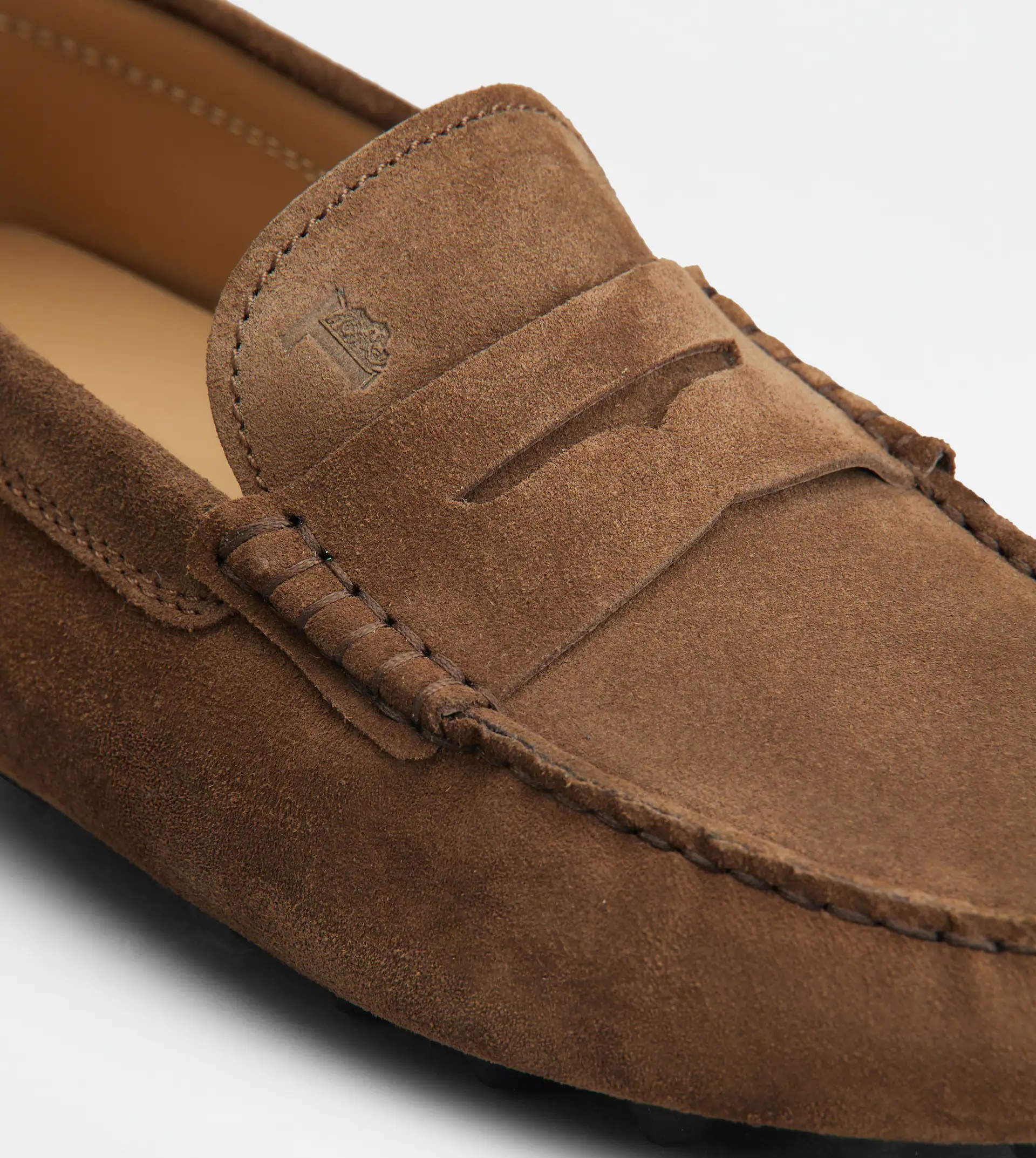 TOD'S GOMMINO BUBBLE IN SUEDE - BROWN, GREY - 6
