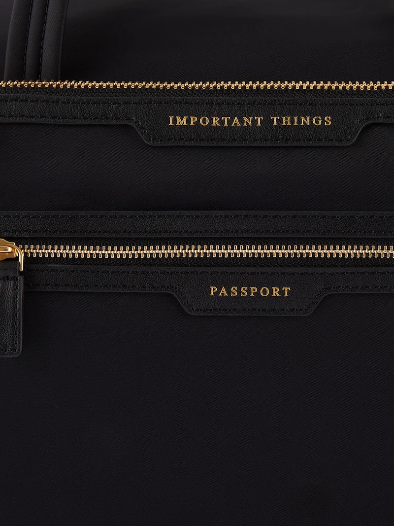 Anya Hindmarch RECYCLED NYLON INFLIGHT SHOULDER BAG REVERSIBLE