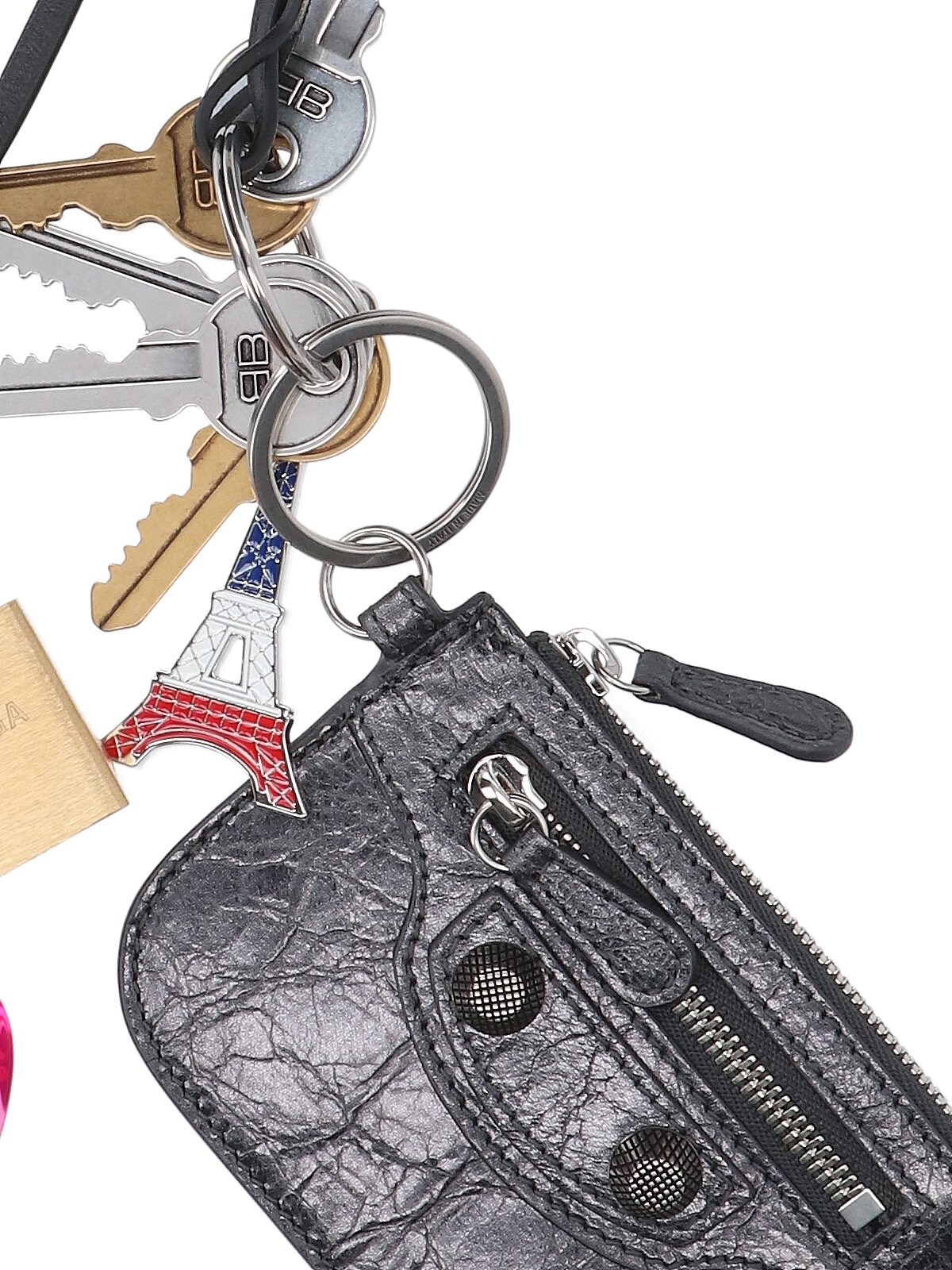 LOGO CHARM KEYRING - 3