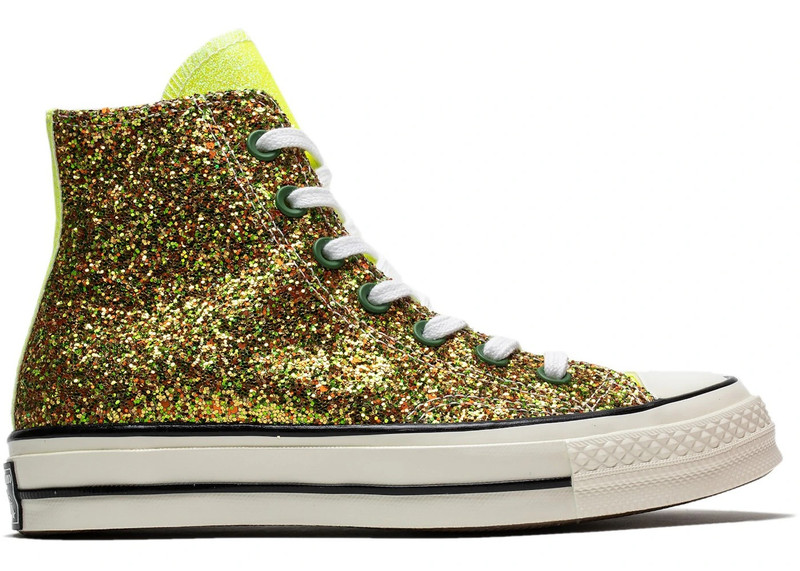 Converse Converse Chuck Taylor All Star 70 Hi JW Anderson Glitter Gold Silver outlook