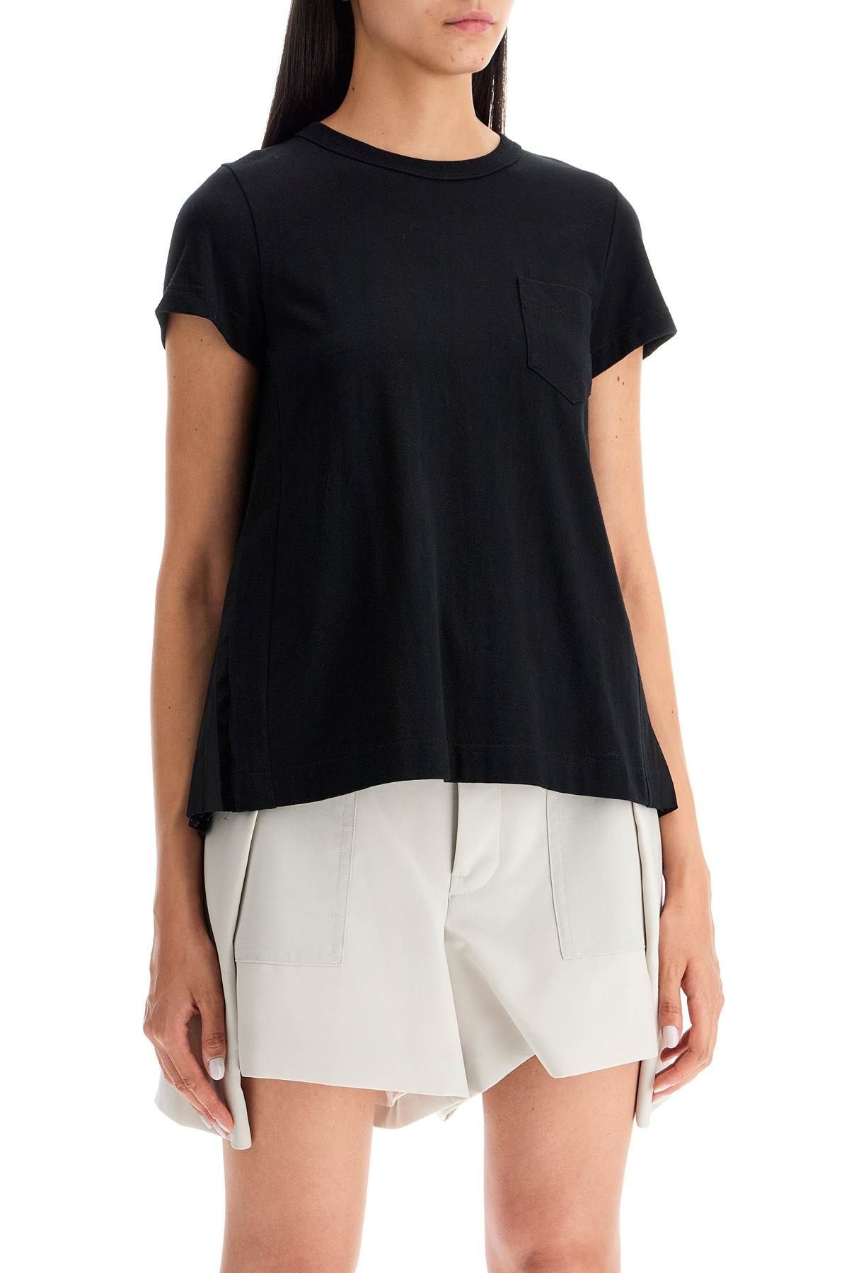 PLEATED BACK T-SHIRT - 3