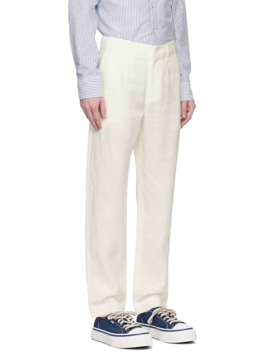 Off-White Slim-Fit Trousers - 2