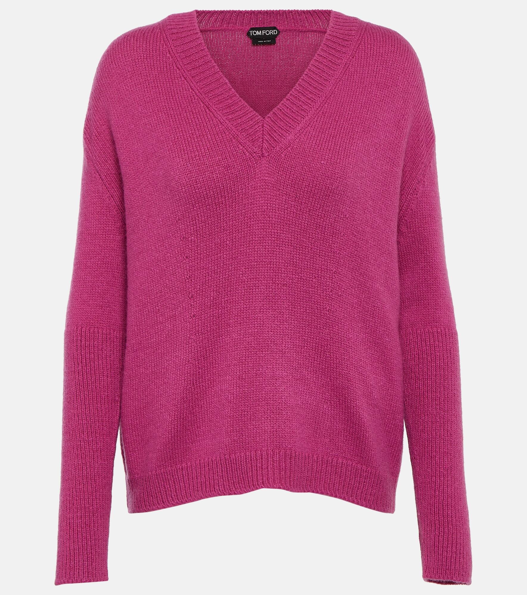 Wool and cashmere-blend sweater - 1