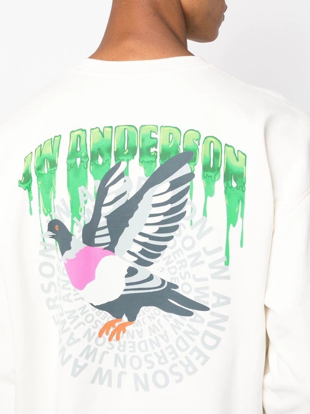 Slime logo-print sweatshirt - 9