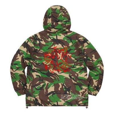 Supreme Supreme Support Unit Nylon Ripstop Jacket 'Green Brown' SUP-FW21-166 outlook