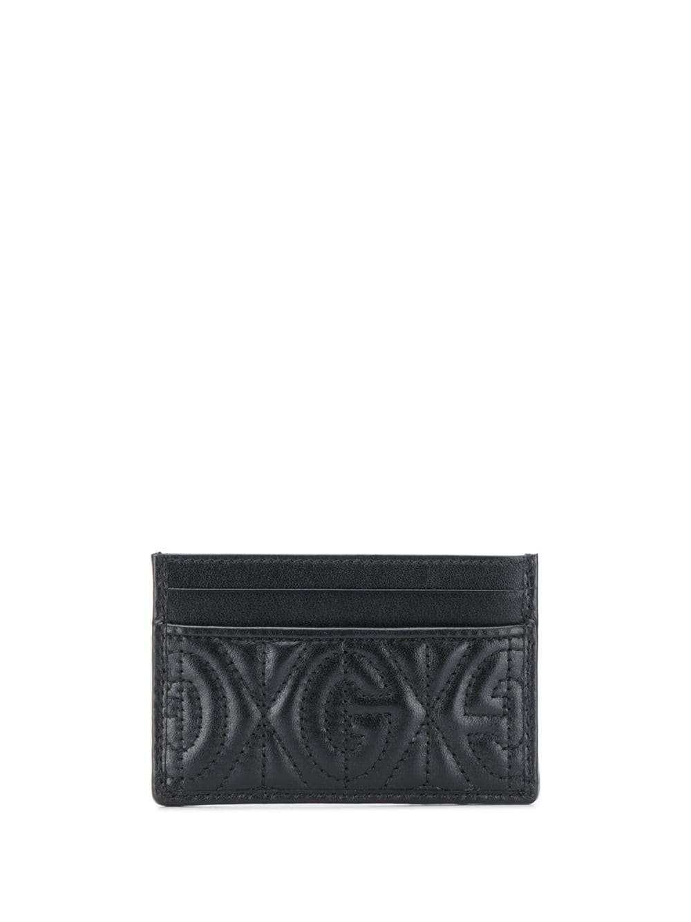 monogram detail cardholder - 1