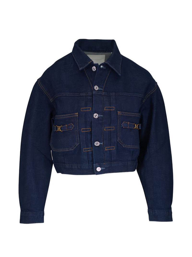 buckle denim jacket 1