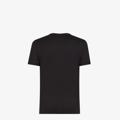 FENDI Black cotton T-shirt outlook