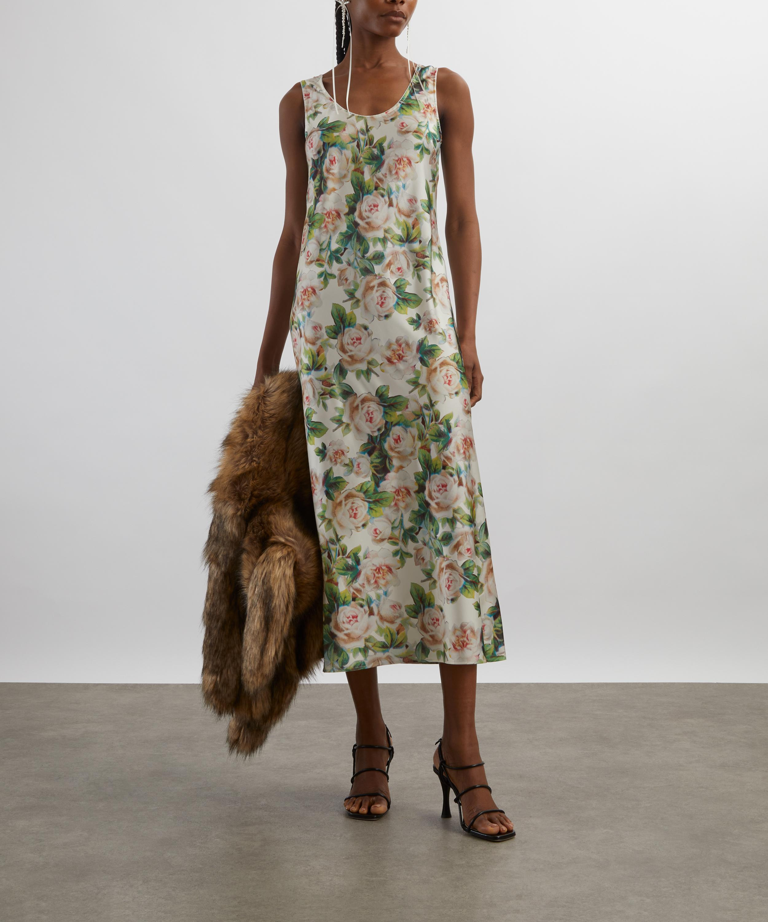 Rose Scoop Neck Camisole Dress - 2