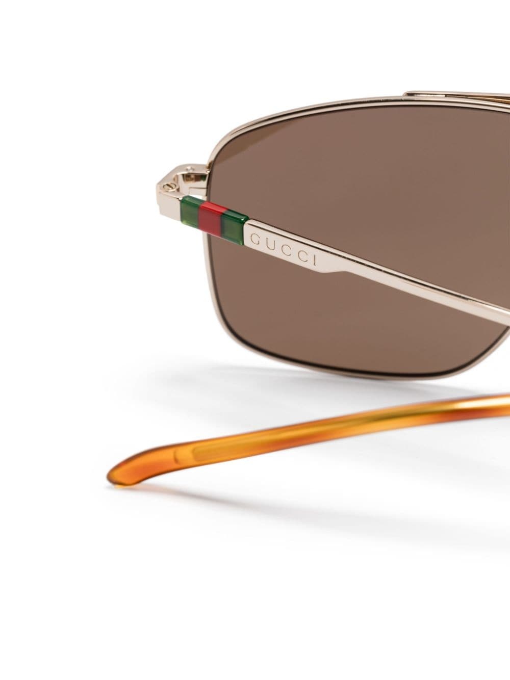 pilot-frame sunglasses - 3