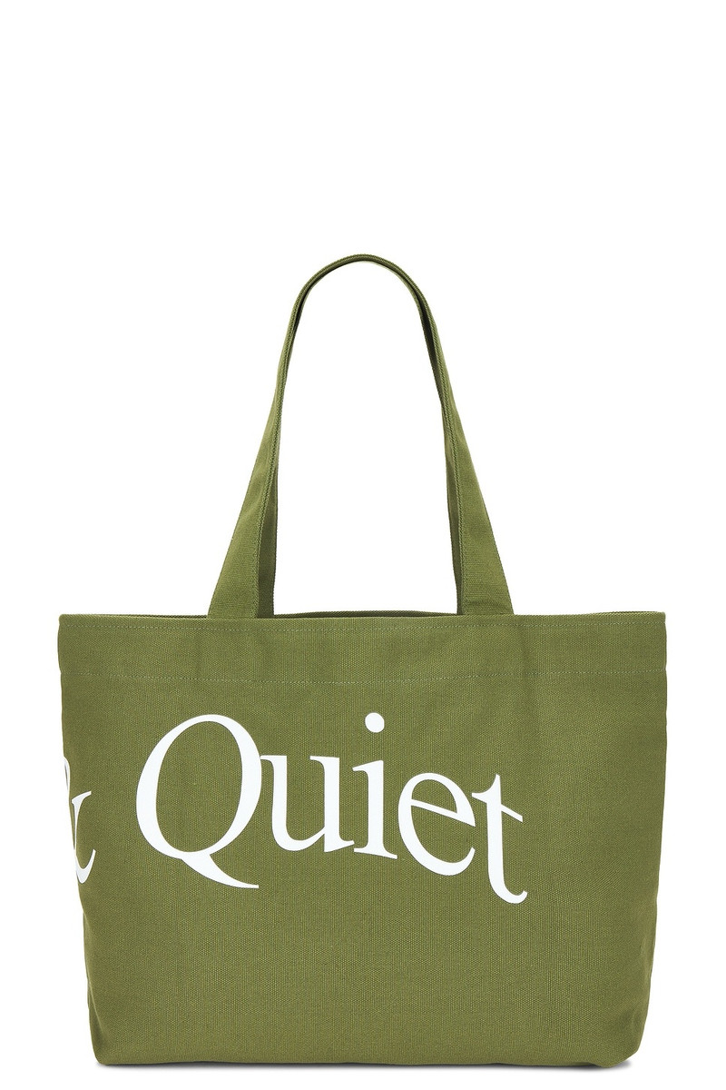 Museum of Peace & Quiet Wordmark Tote Bag outlook