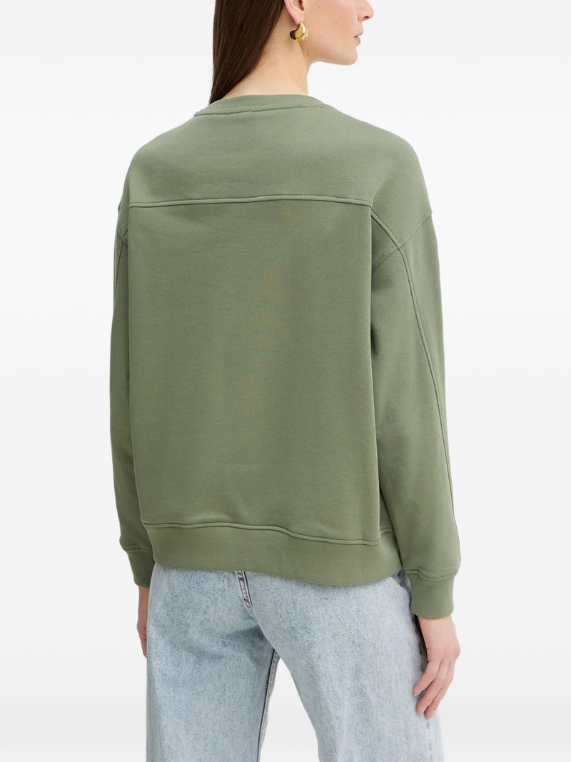 beaded-logo sweatshirt 3