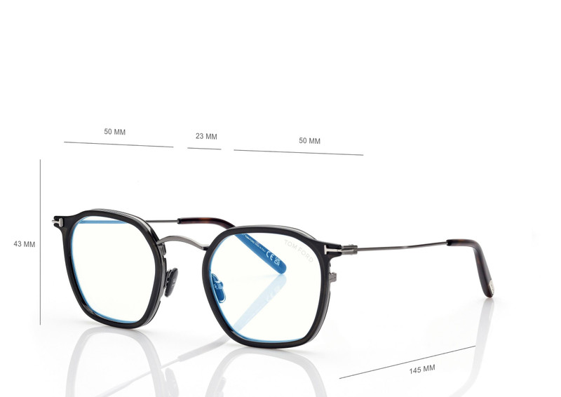 BLUE BLOCK ROUND OPTICALS 4