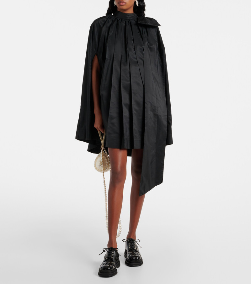 Simone Rocha bow-detail pleated mini dress outlook