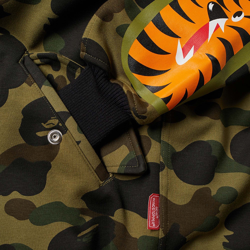 A Bathing Ape 1st Camo Shark MA-1 Sweat - 5