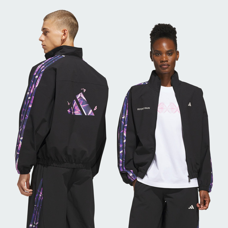 ADIDAS BASKETBALL WOVEN TRACK JACKET 4