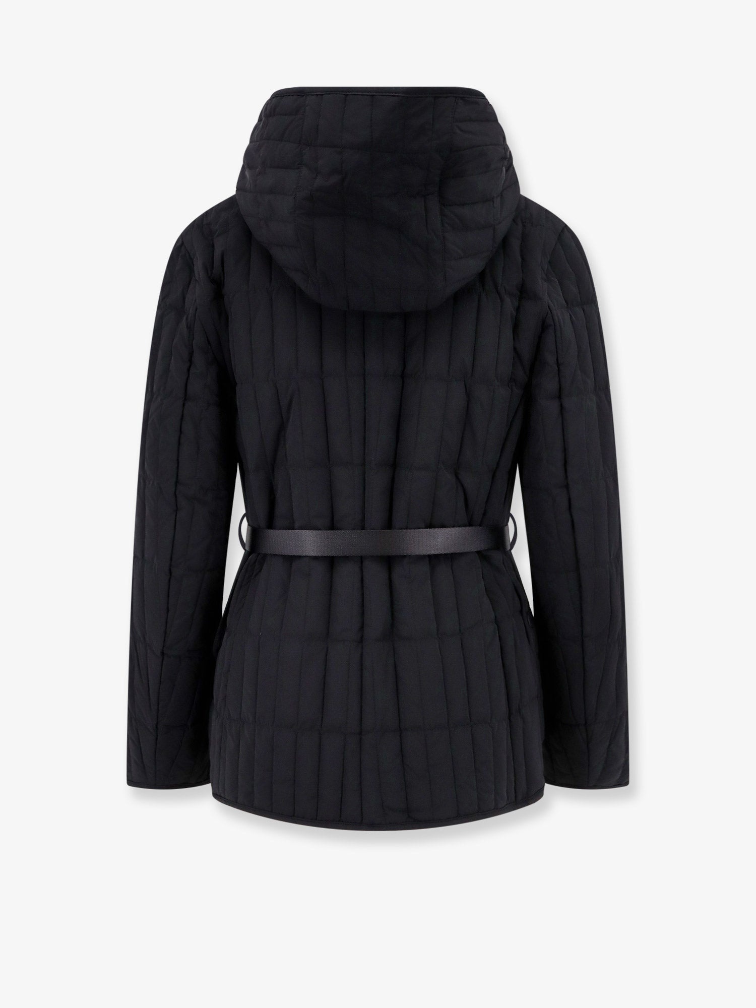 Mackage Padded And Quilted Recycled Nylon Jacket With Belt At Waist - 2