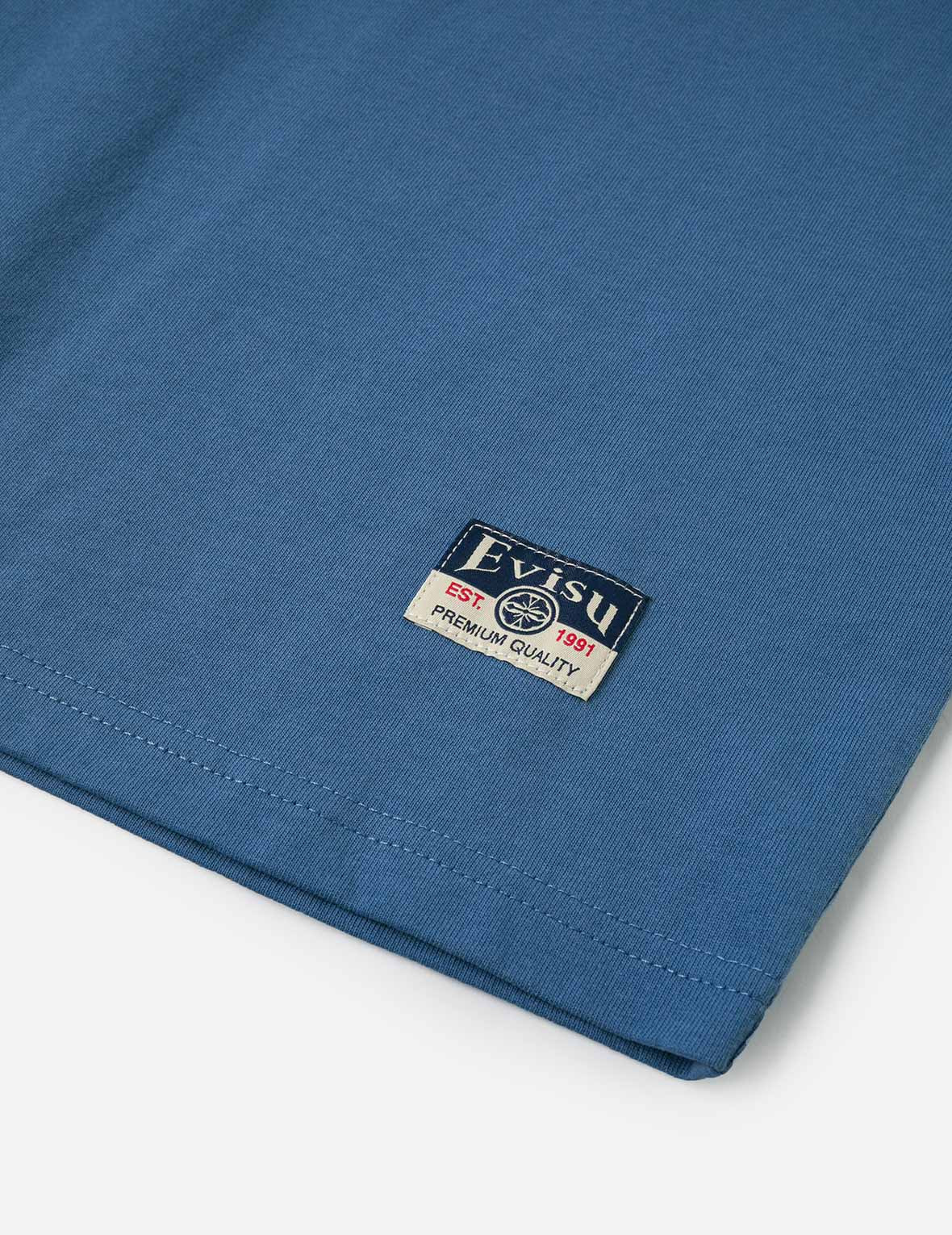 Handbrush Daicock Print Loose Fit T-Shirt - 8