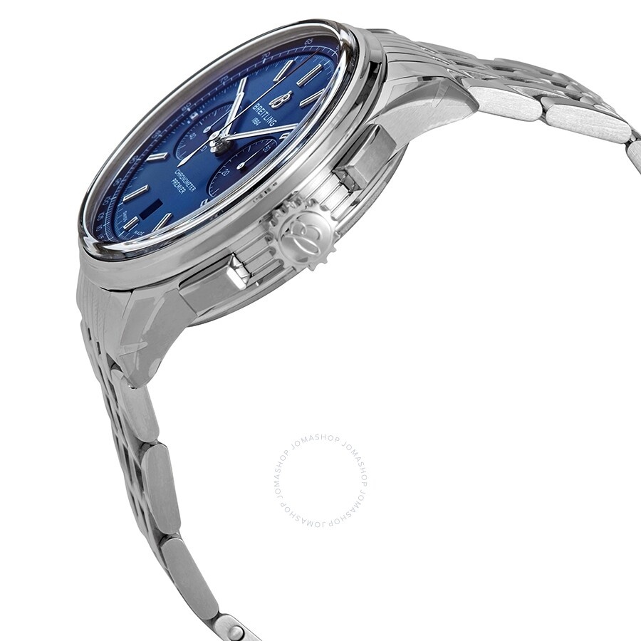 Breitling Premier B01 Chronograph Automatic Chronometer Blue Dial Men's Watch AB0118221C1A1 - 2