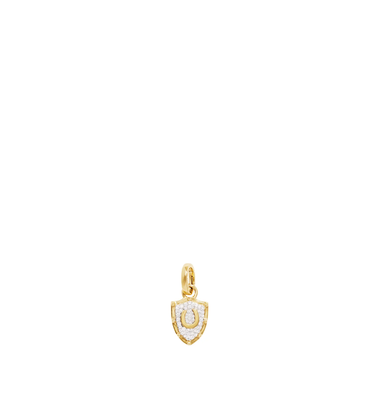 HORSESHOE CREST MINIATURE PENDANT - 1