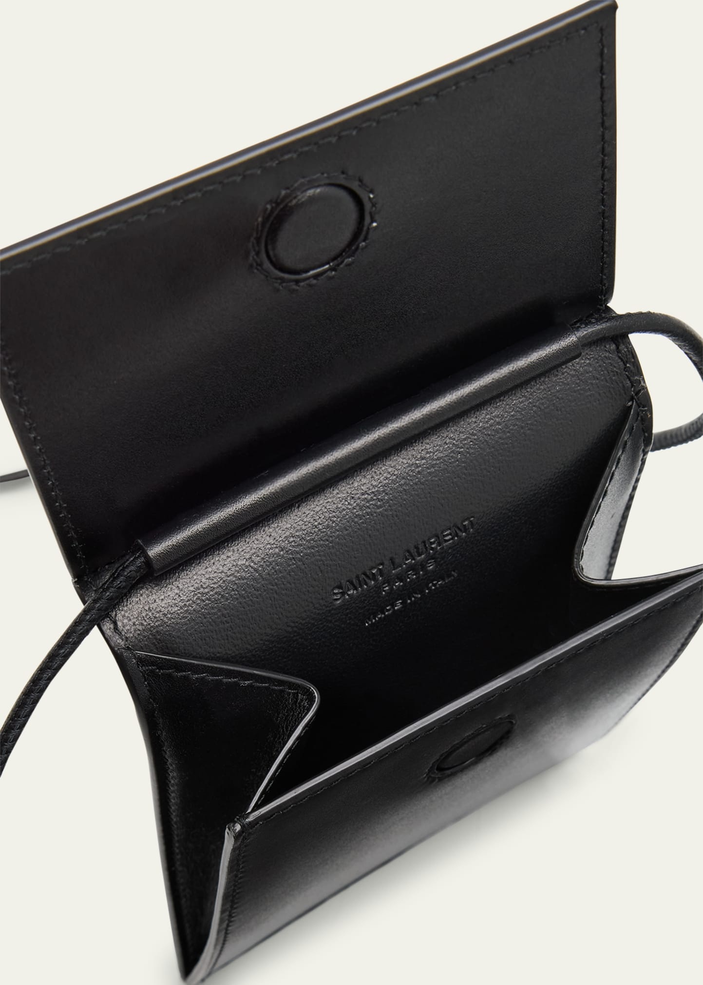 Men's Mini Crossbody Bag in Leather - 4