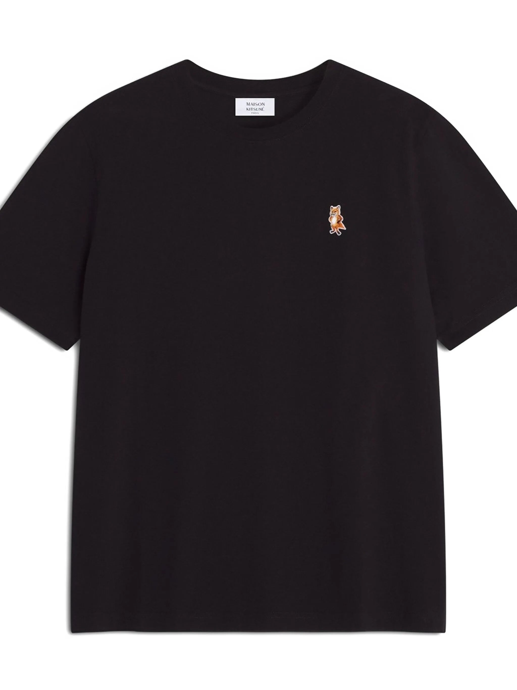 Maison Kitsuné Fox-embroidered T-shirt - 2