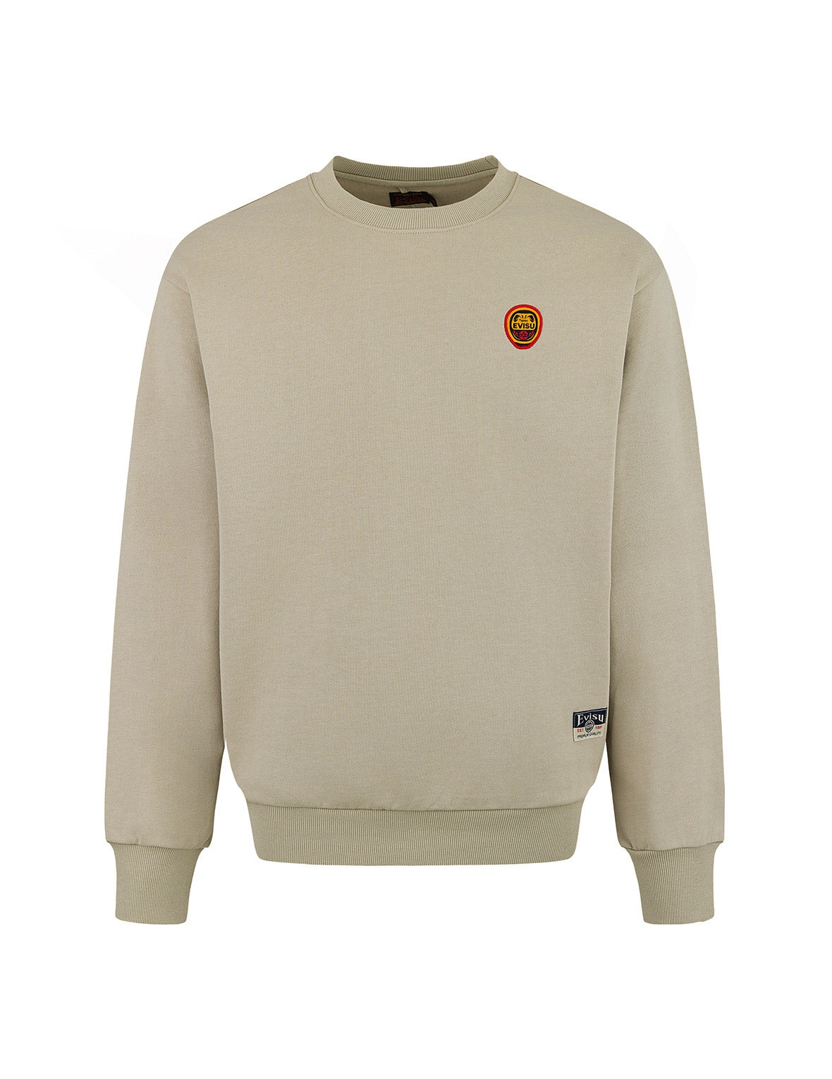 Daruma and Logo Embroidery Relax Fit Sweatshirt - 9