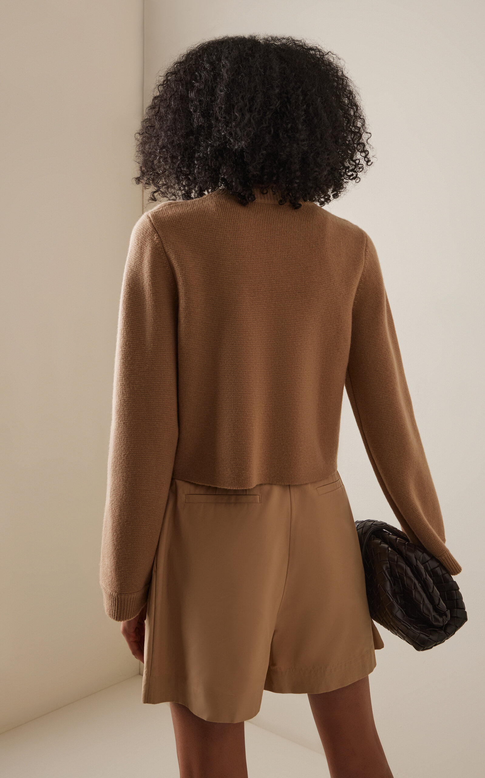 Charlotte Wool-Cashmere Cardigan brown - 4