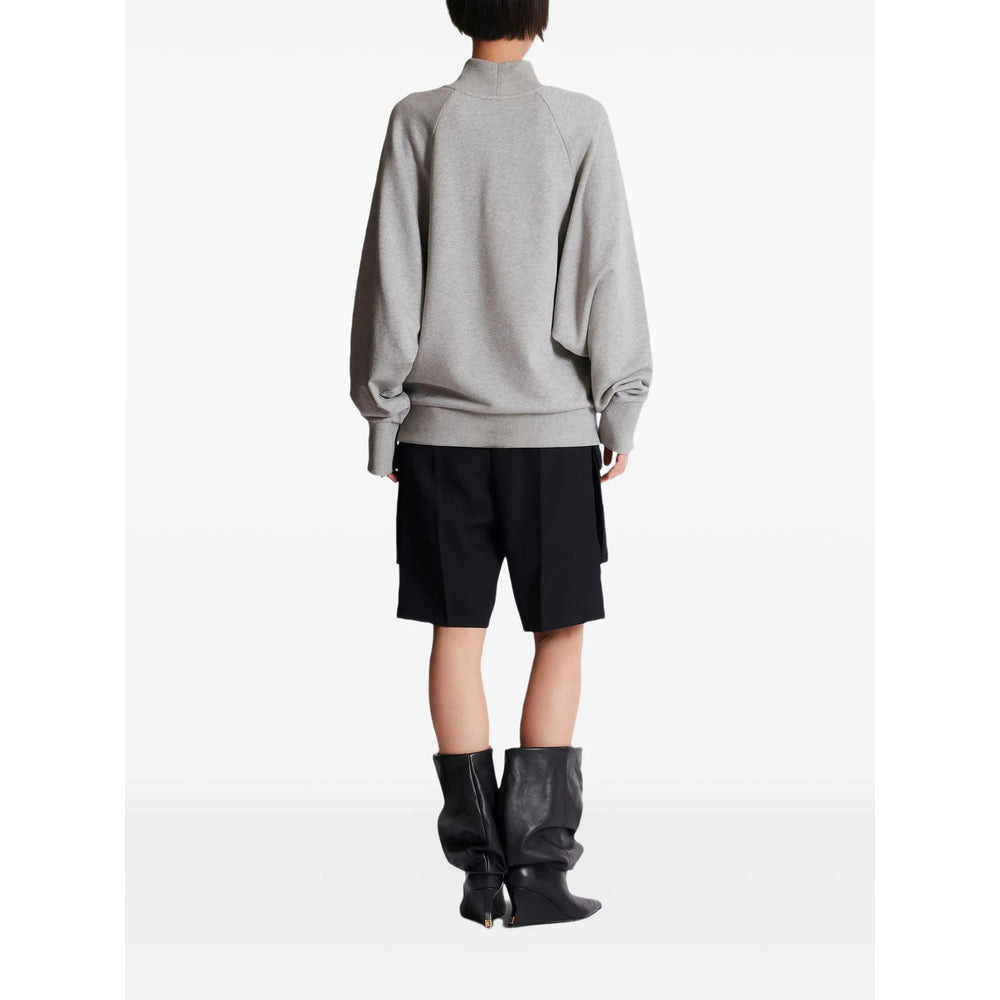 Balmain Grey Tops - Sweatshirts Women - 4