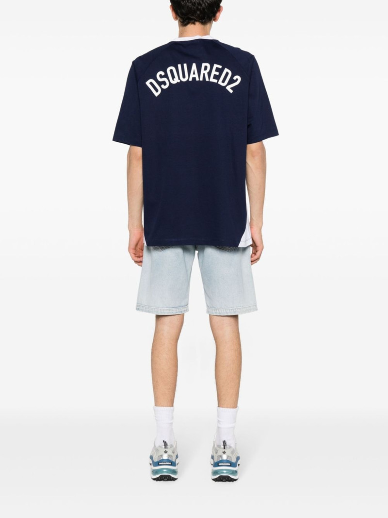 DSQUARED2 logo-print cotton T-shirt outlook