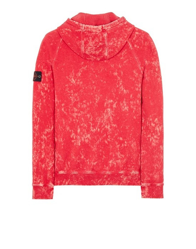 Stone Island 61338 COTTON FLEECE + OFF-DYE OVD TREATMENT_ GARMENT DYED CYCLAMEN outlook