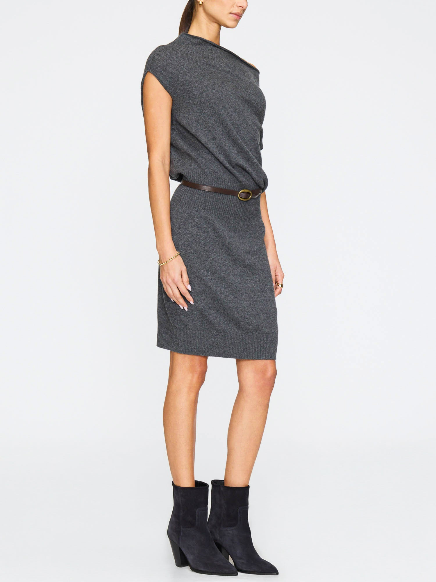 The Lori Sleeveless Cashmere Mini - 5