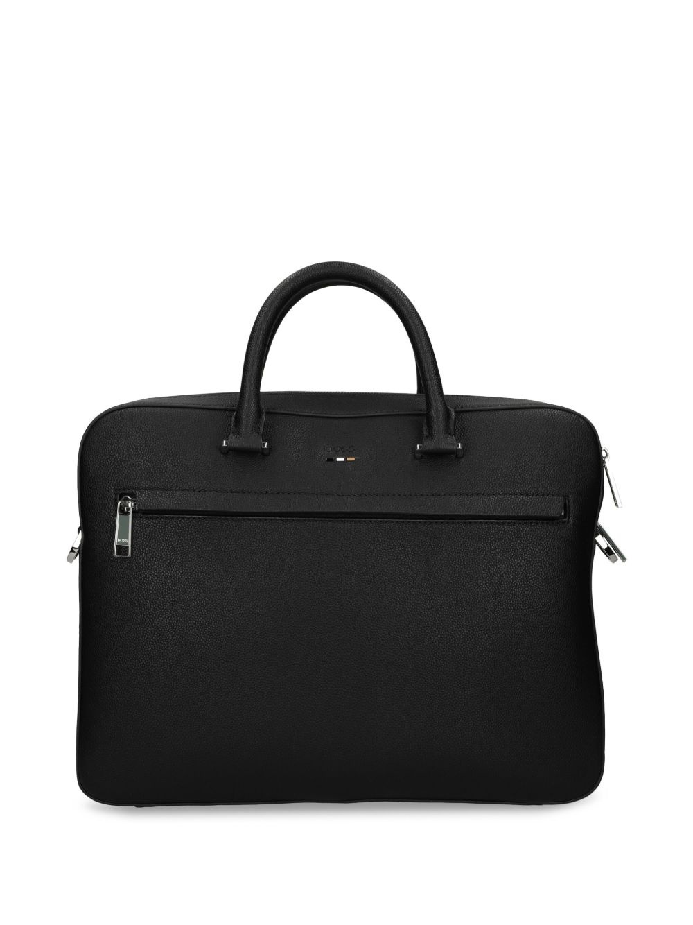 logo-debossed laptop bag - 5