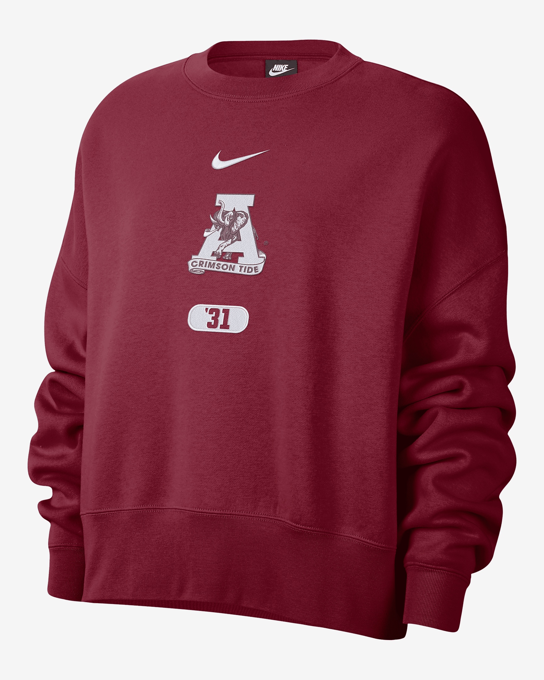 Alabama Nike Women's College Crew-Neck Sweatshirt - 1