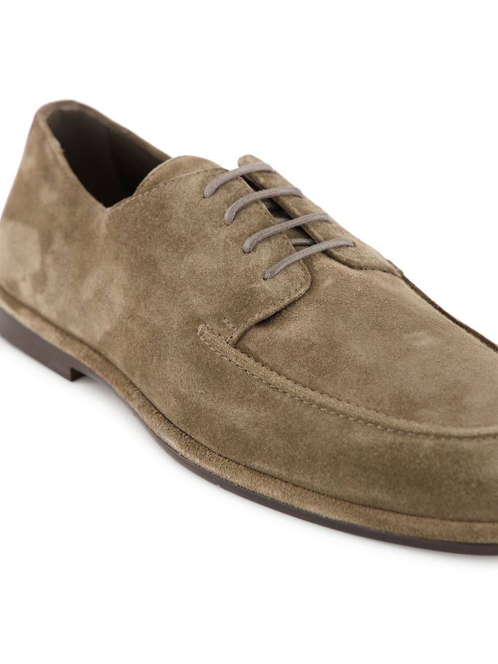suede derby shoes - 7