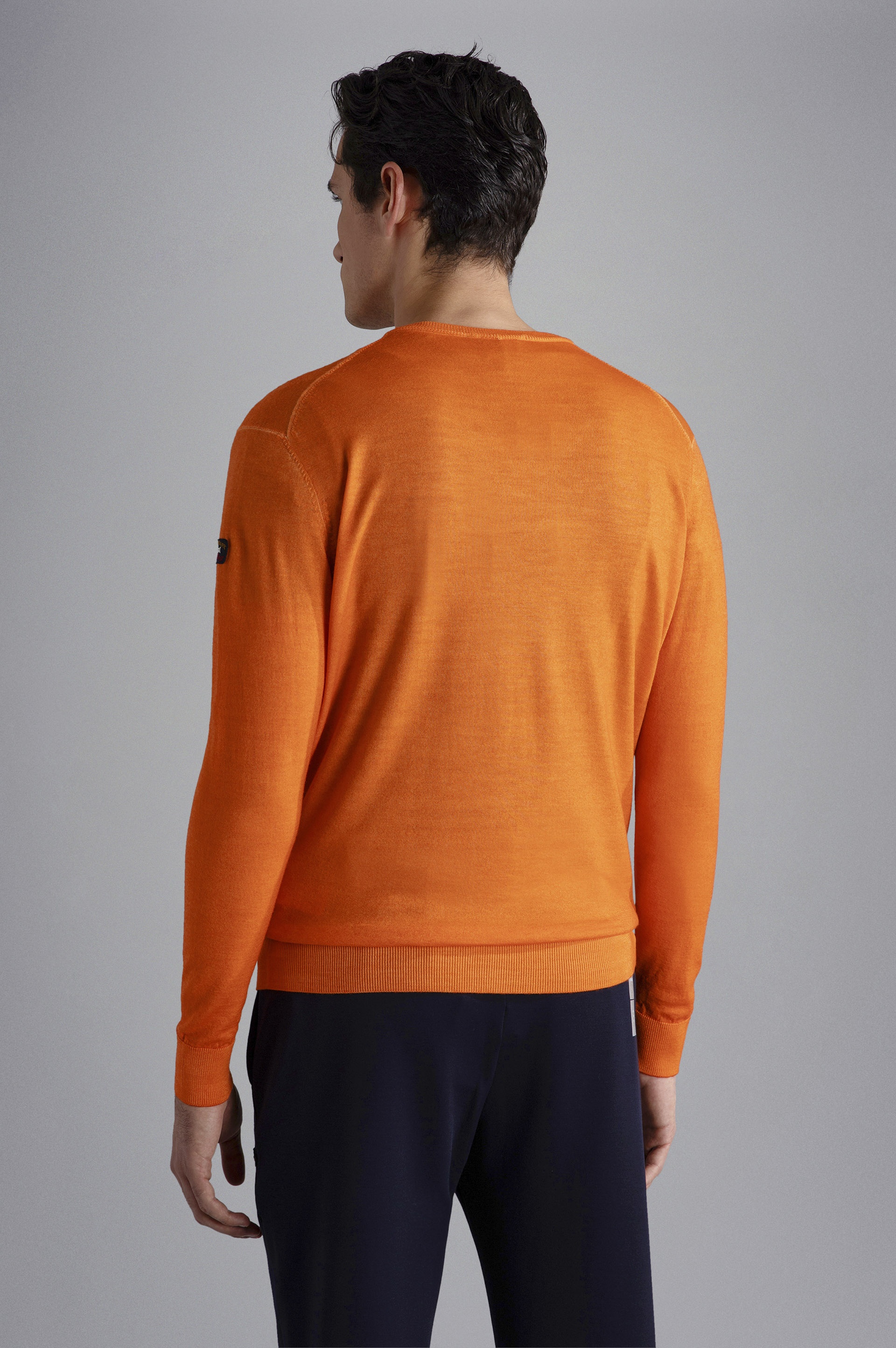 GARMENT-DYED SUMMER WOOL SWEATER - 3