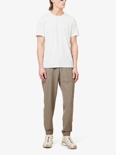 lululemon Fundamental rubberised-logo stretch-woven T-shirt outlook