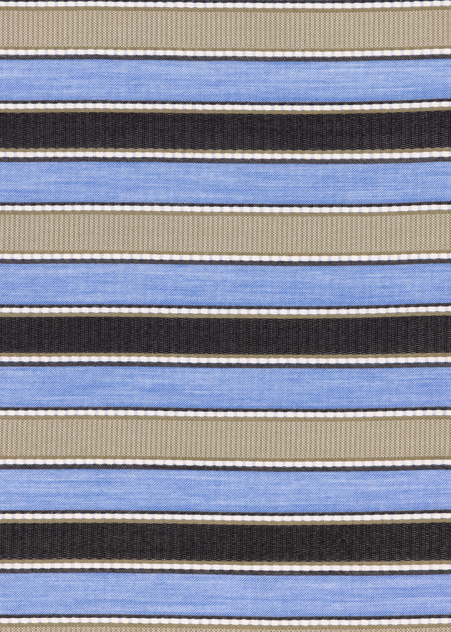 Stripe Silk Blend Scarf - 3