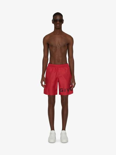 Givenchy 4G GIVENCHY LONG SWIM SHORTS IN RECYCLED NYLON outlook
