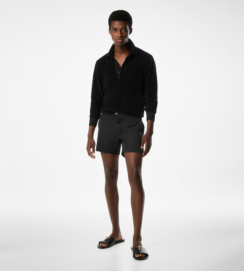 TOM FORD LONG SLEEVE TOWELLING POLO outlook
