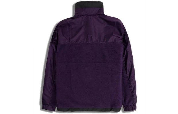 adidas originals R.Y.V. LIT TT Zip-up Lamba Wool Sports Coat Men Purple ED7185 - 2