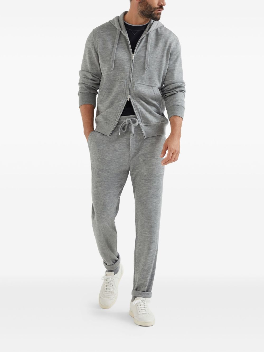 drawstring slim-fit joggers - 2