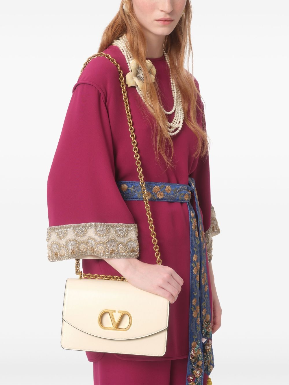 beaded-embellished blouse - 6