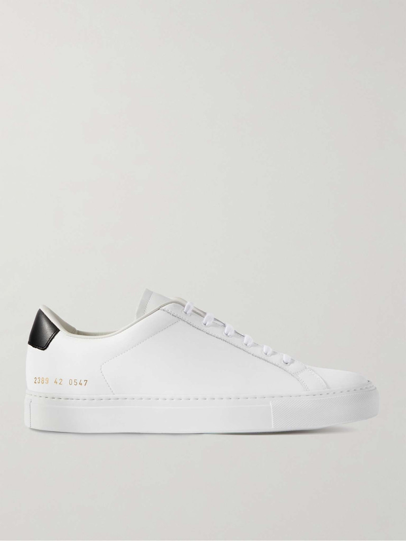Retro Classic Leather Sneakers - 1